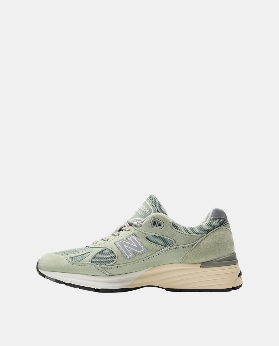 New Balance Made in UK 991v2 para hombre y mujer - Verde Verde-5