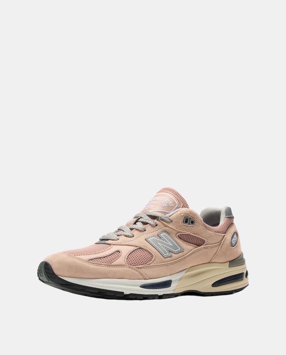 New Balance Made in UK 991v2 para hombre y mujer - Rosa Rosa-5
