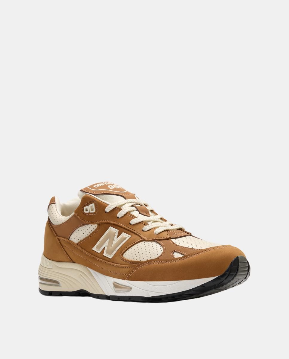 Imagen 0 de New Balance Made in UK 991v1 para hombre Marrón
