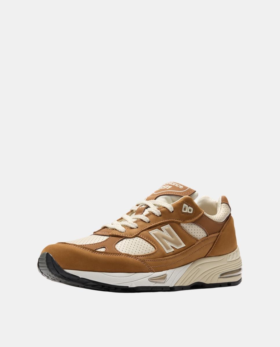 New Balance Made in UK 991v1 para hombre - Marrón Marrón-5