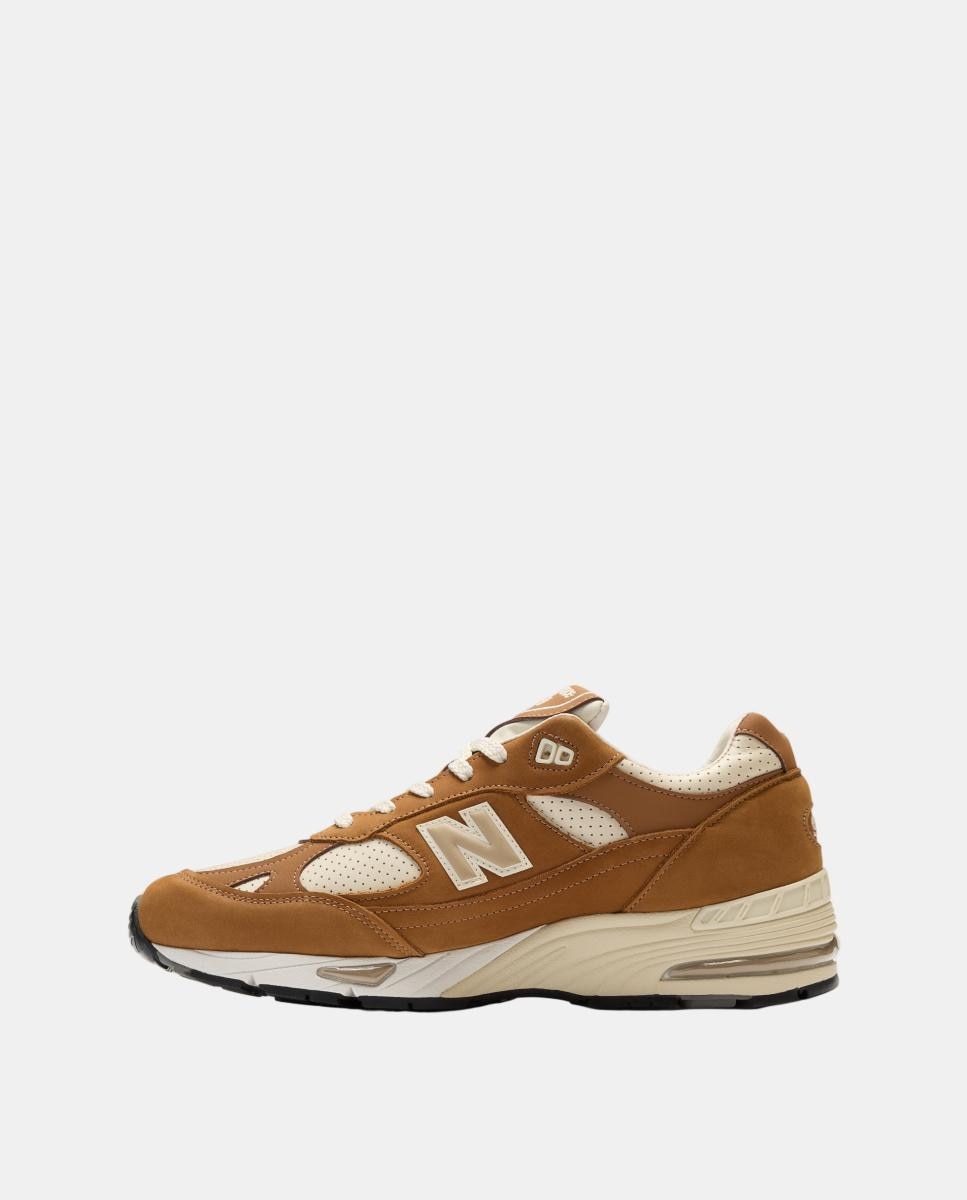New Balance Made in UK 991v1 para hombre - Marrón Marrón-6