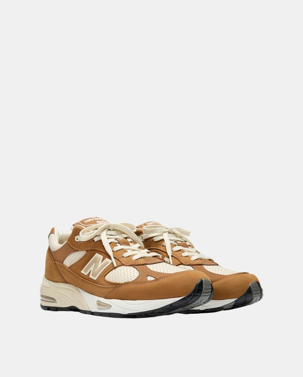 New Balance Made in UK 991v1 para hombre - Marrón Marrón-8