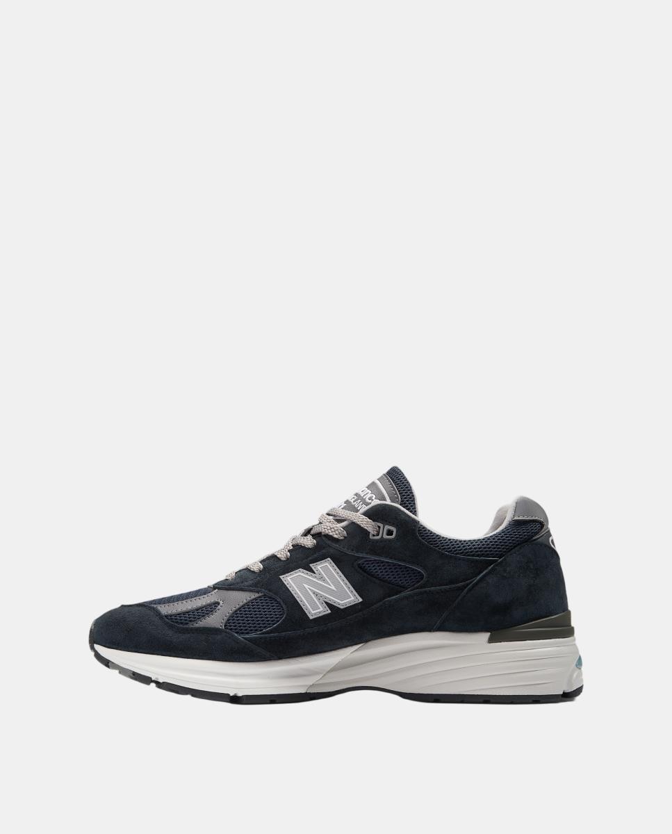 New Balance Made in UK 991v2 para hombre y mujer - Azul Azul-4