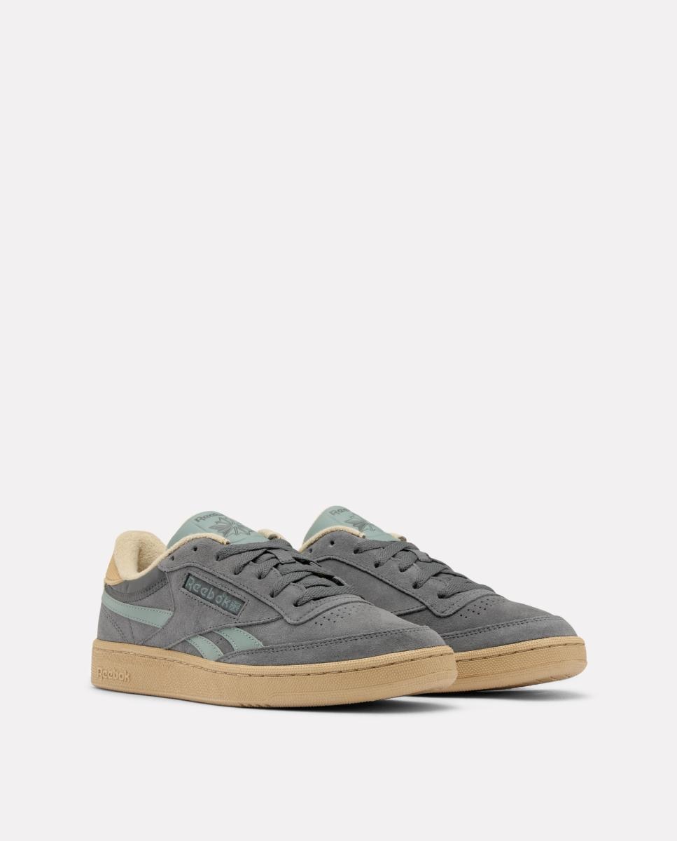 Sapatilhas Club C Revenge Vintage de Homem e Mulher Cinzento-2