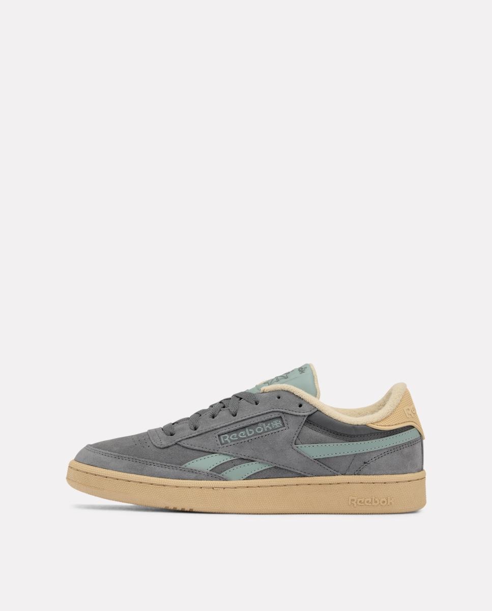Sapatilhas Club C Revenge Vintage de Homem e Mulher Cinzento-4