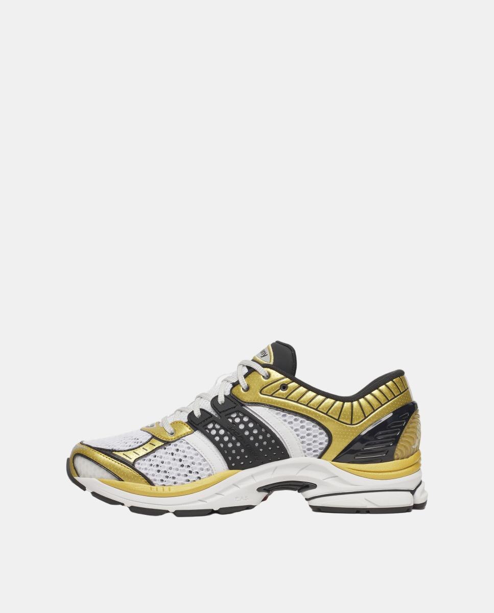 Sapatilhas Progrid Paramount de Homem e Mulher Branco/Amarelo-4