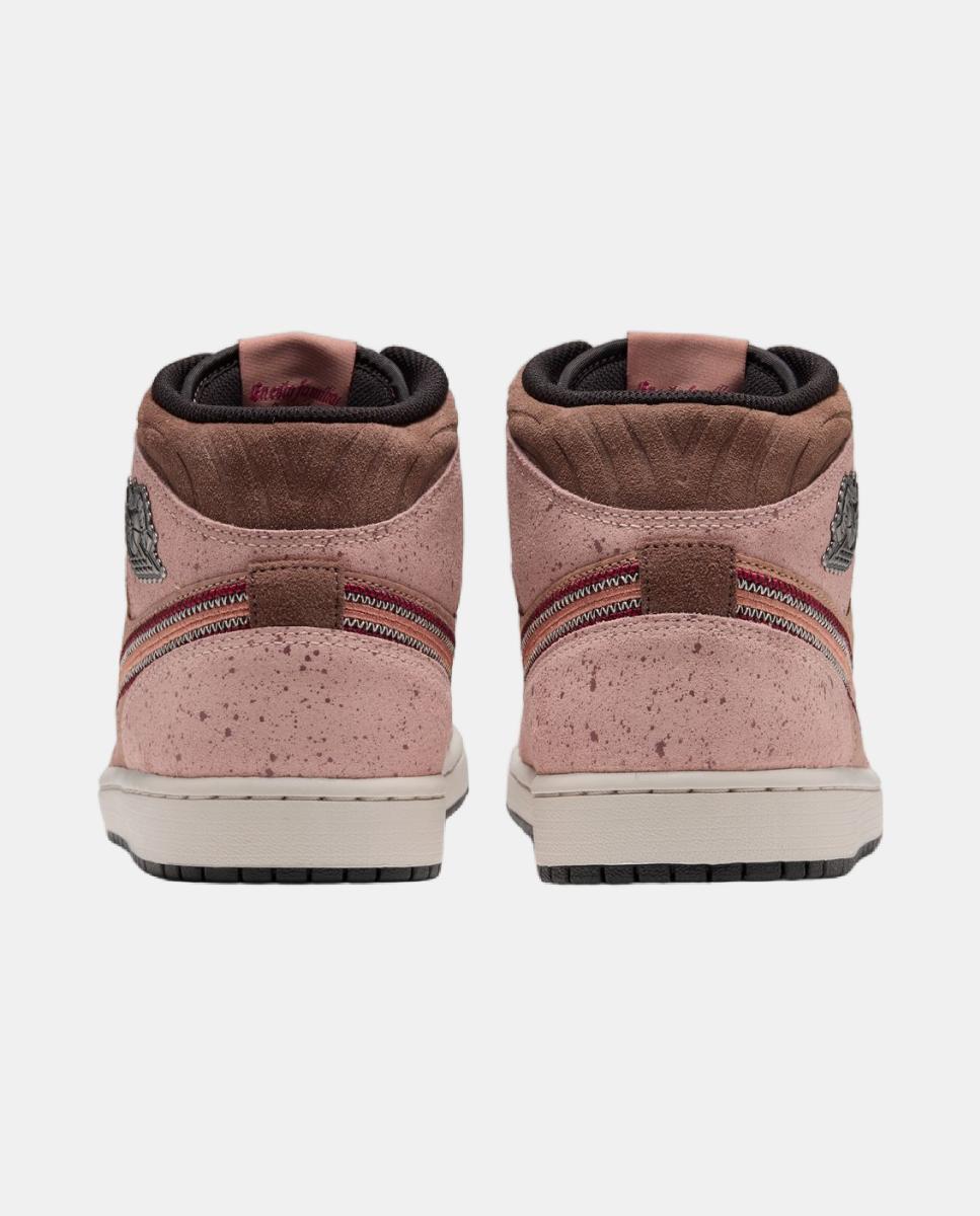 Imagen 4 de Zapatillas Casual de Hombre AIR JORDAN 1 MID SE DDM Jordan - Marrón Marrón