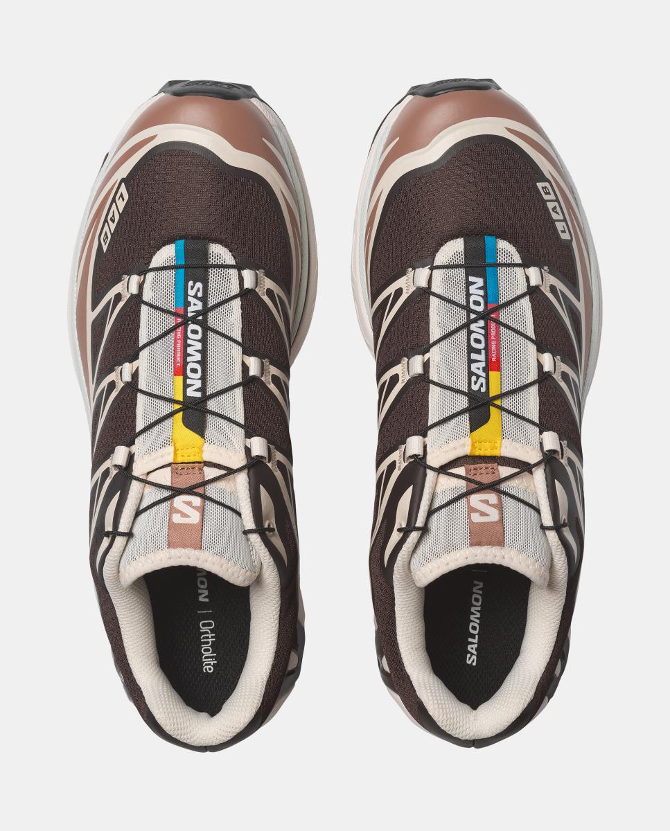 Sapatilhas Salomon Xt-6  Y Mulher Castanho-3