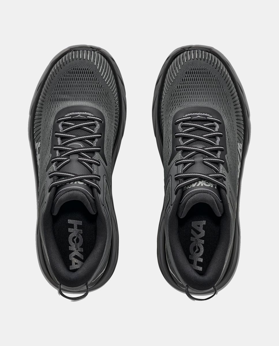 Hoka BONDI 7 para hombre - Gris Gris-2