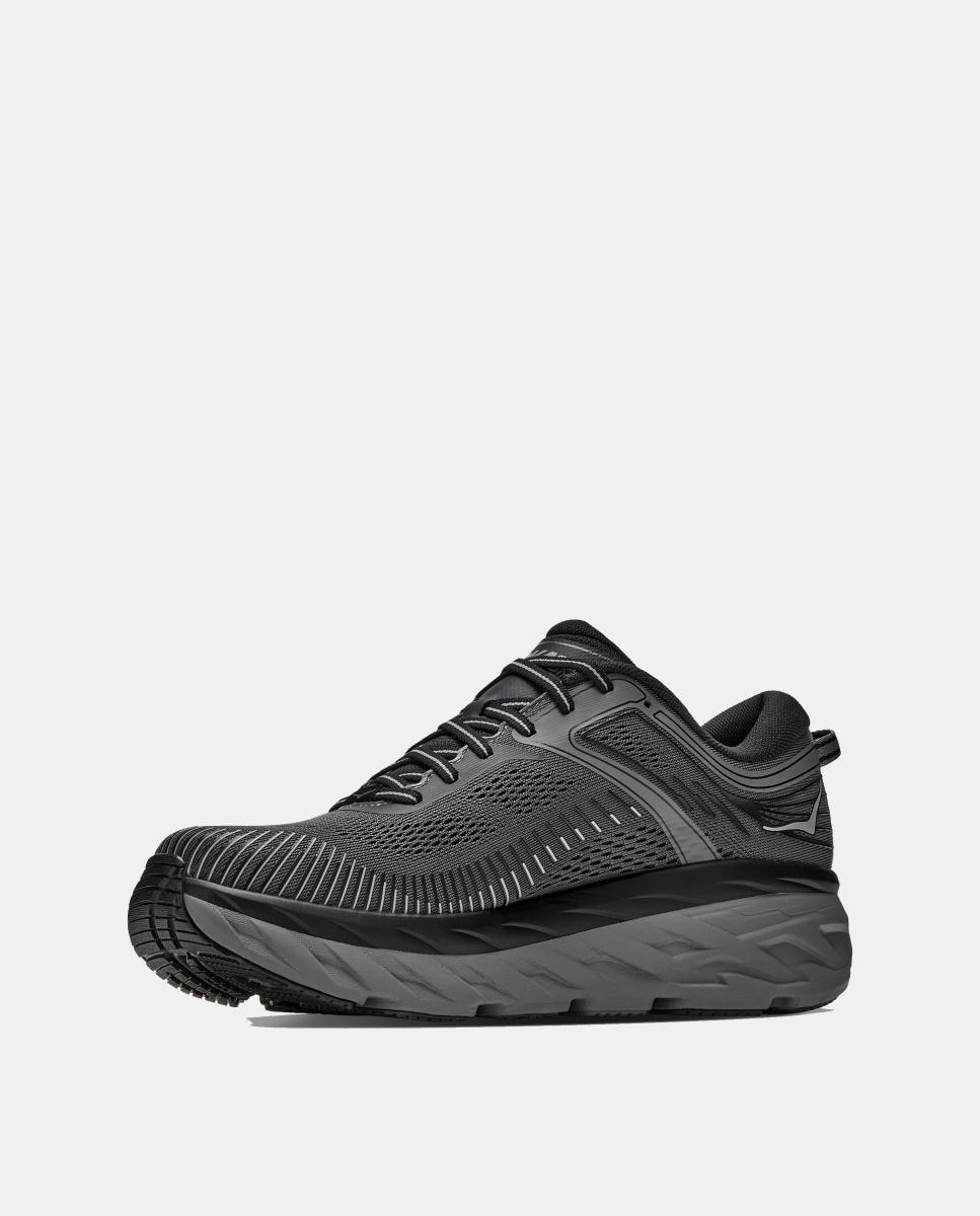 Hoka BONDI 7 para hombre - Gris Gris-3