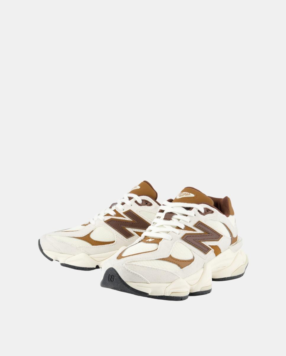 New Balance 9060 para hombre y mujer - Marrón Marrón-8