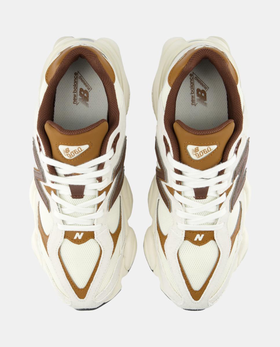 New Balance 9060 para hombre y mujer - Marrón Marrón-11