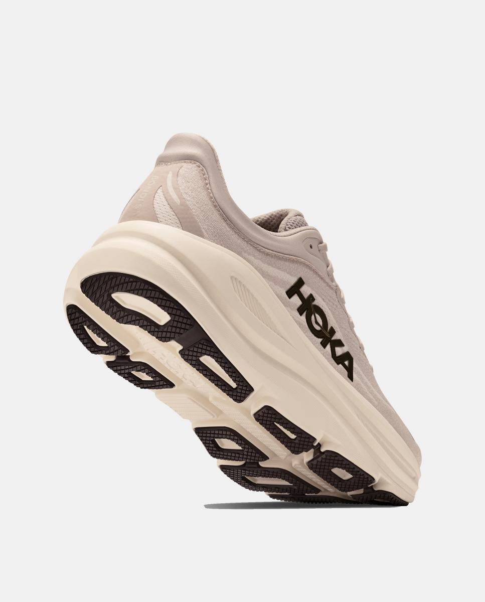 Hoka BONDI 9 para hombre - Gris Gris-4