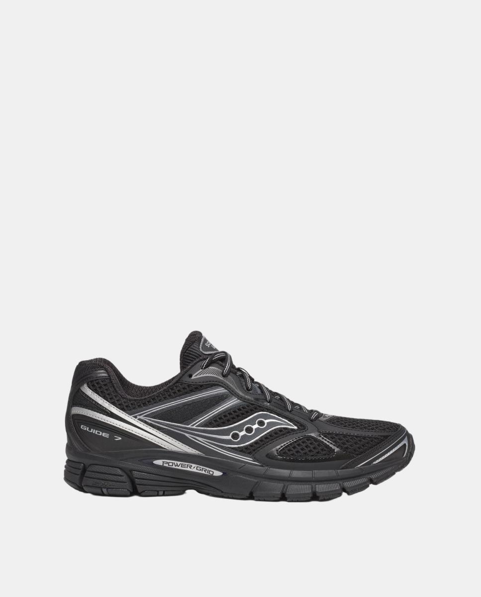 Sapatilhas Casual de homem Progrid Guide7 Saucony Preto / Cinzento-2