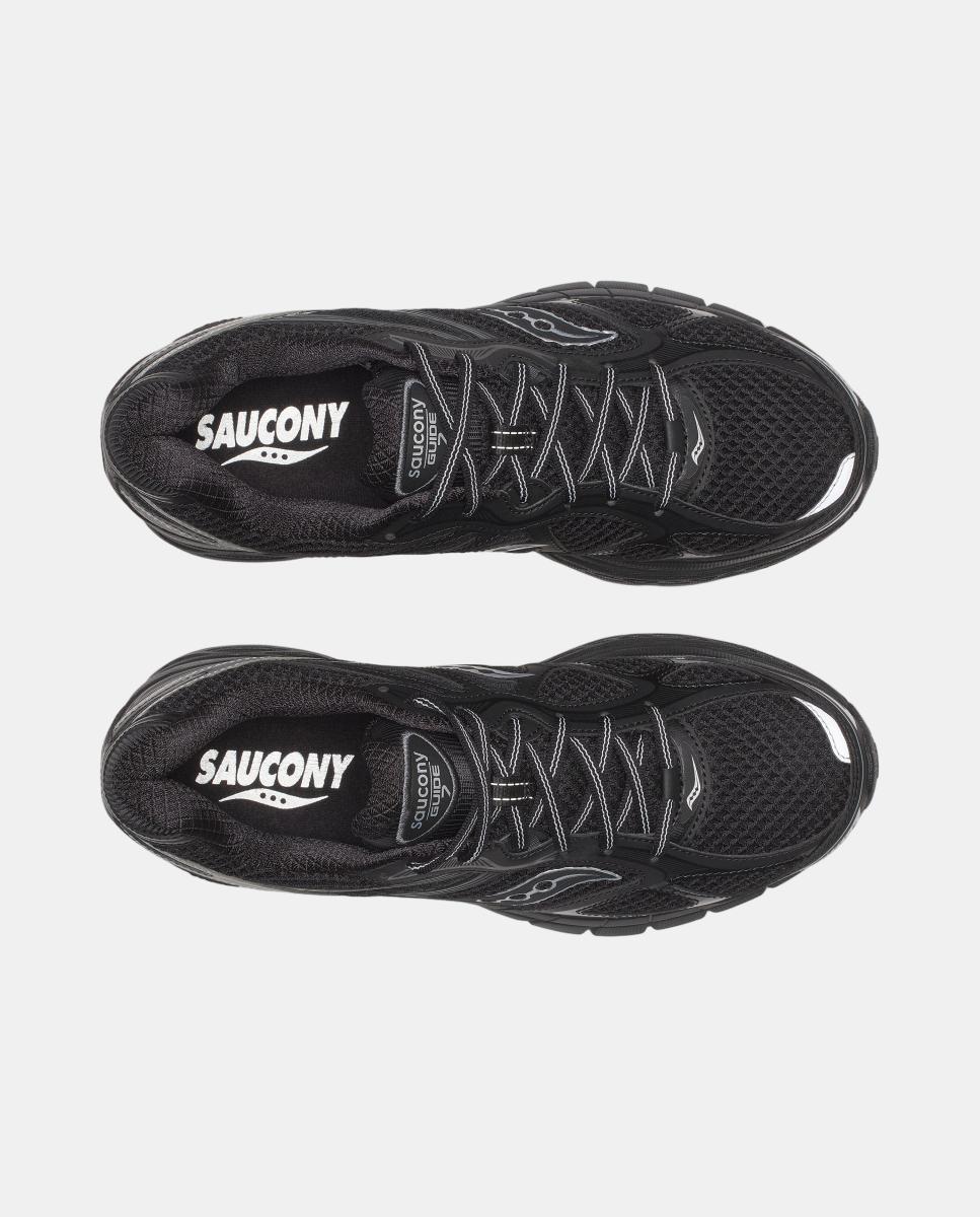 Sapatilhas Casual de homem Progrid Guide7 Saucony Preto / Cinzento-6