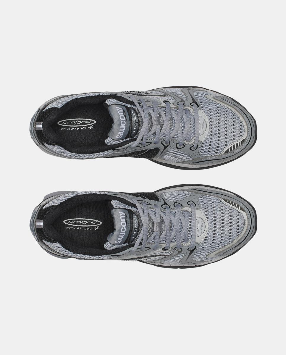 Sapatilhas Casual de homem Progrid Triumph 4 Saucony Cinzento / Preto-5