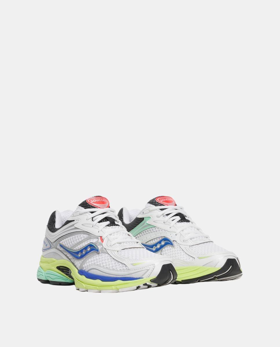 Saucony PROGRID OMNI 9 para homem Branco/Amarelo-2