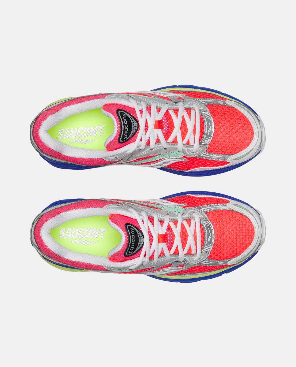 Saucony PROGRID OMNI 9 para homem Vermelho / Branco-5
