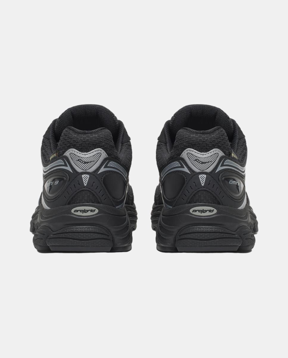 Saucony PROGRID OMNI 9 GTX para homem Preto / Cinzento-4