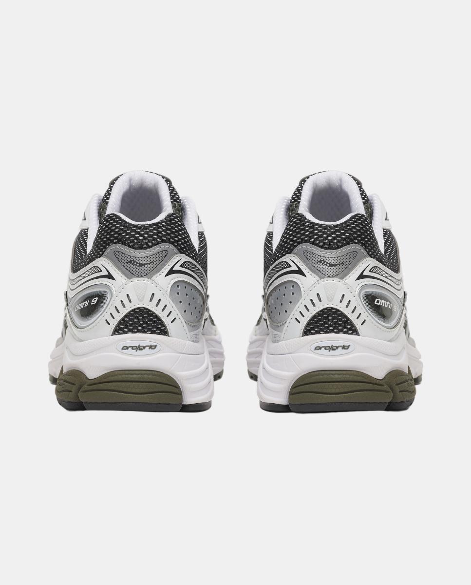Imagen 4 de Zapatillas de casual de hombre Progrid Omni 9 Saucony - Verde / Blanco Verde / Blanco