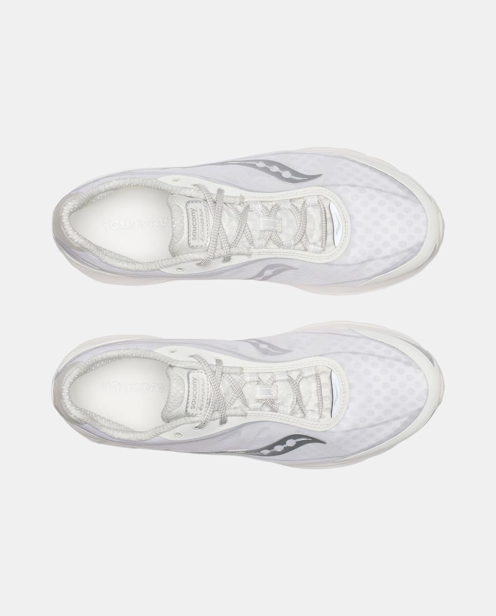 Saucony KINVARA 1 para homem Branco / Cinzento-5