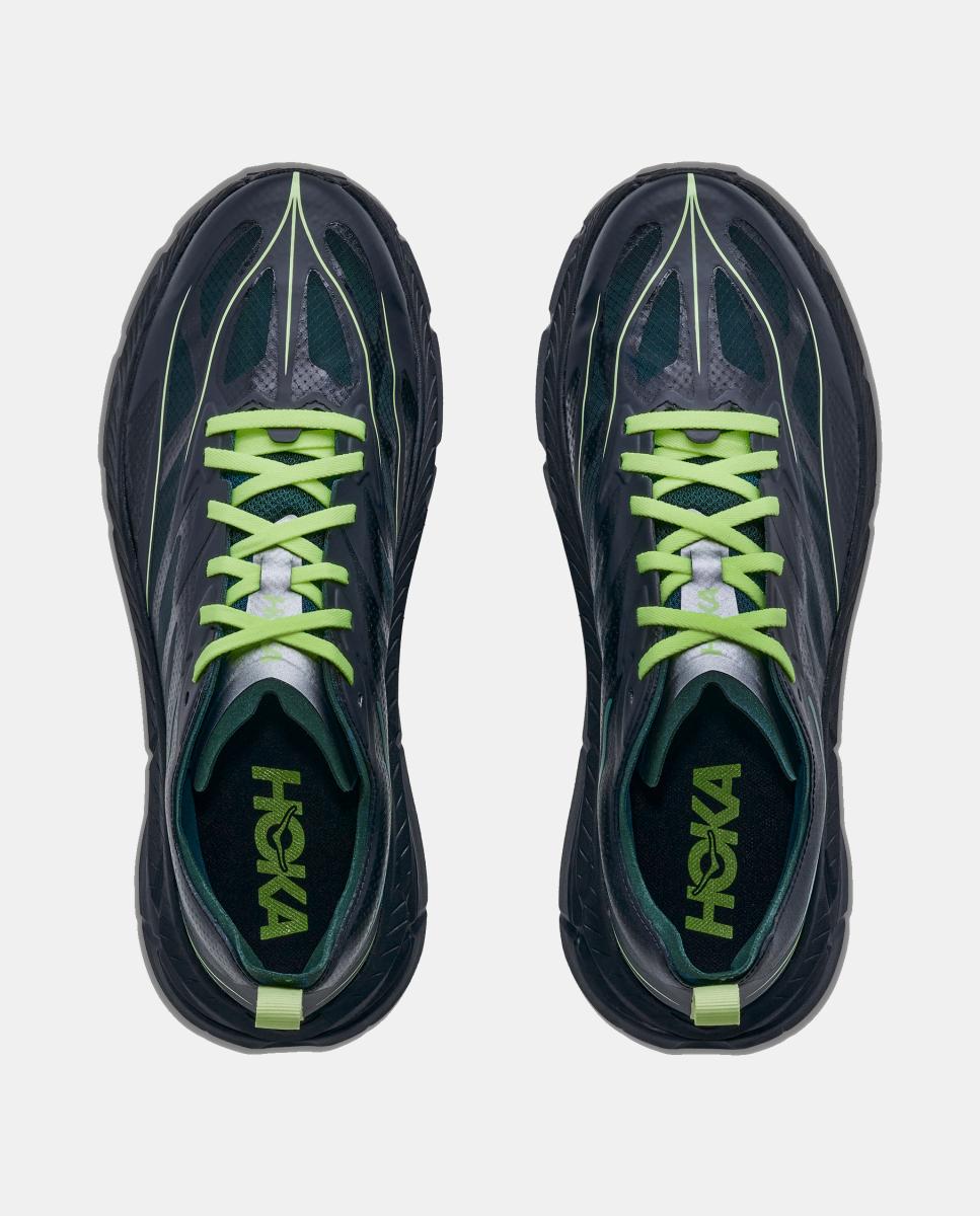 Imagen 2 de HOKA MAFATE SPEED 4 LITE para hombre y mujer - Negro / Gris Negro / Gris