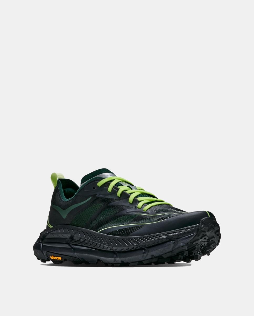 Imagen 3 de HOKA MAFATE SPEED 4 LITE para hombre y mujer - Negro / Gris Negro / Gris
