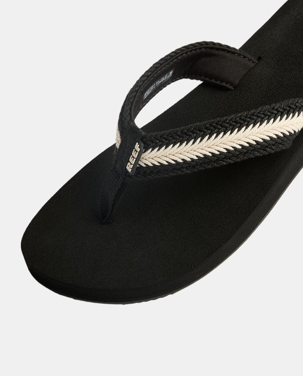 Sandálias Casual de Mulher W Baja Maria Preto / Branco-4