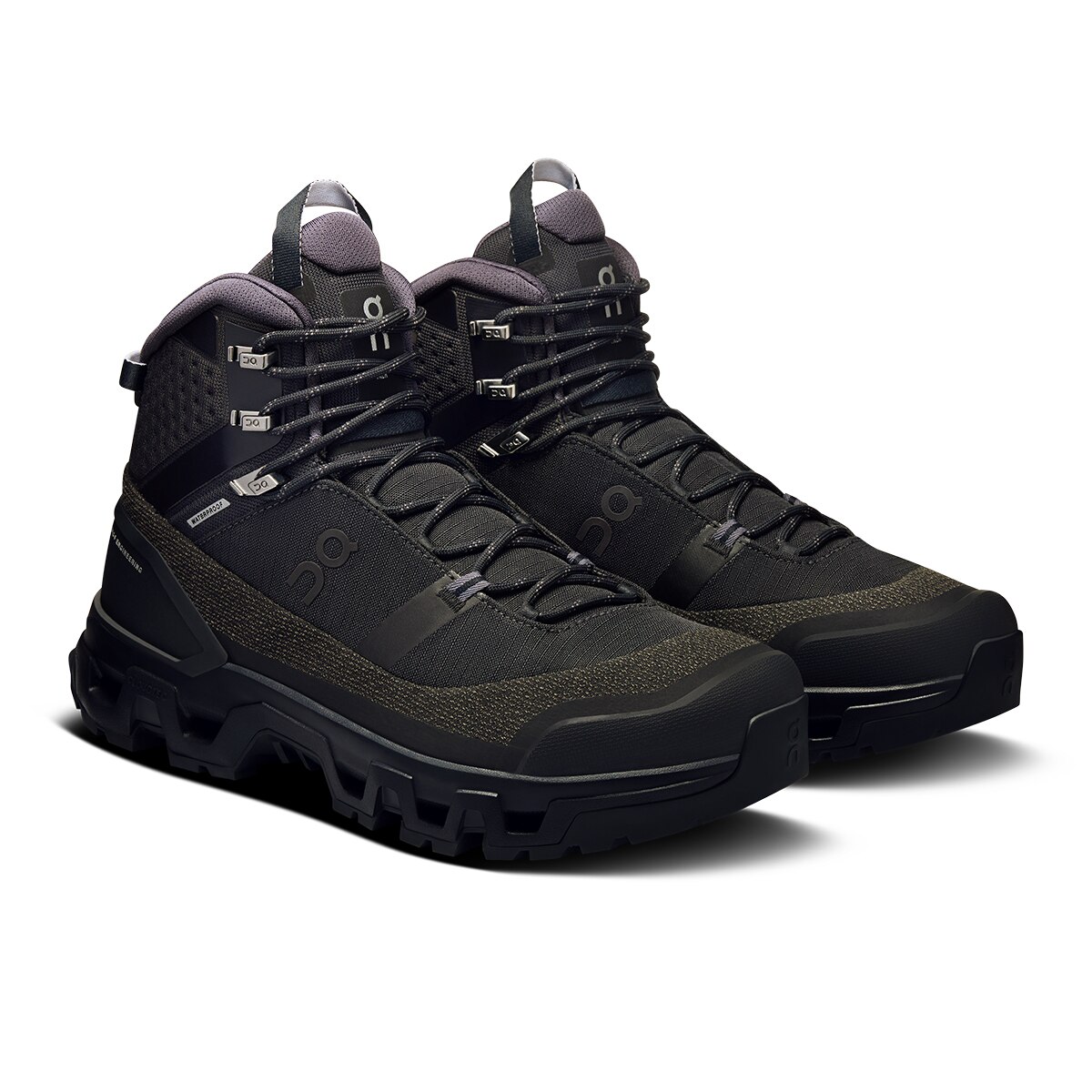 Botas de montaña de hombre Cloudrock Trek WP On - Negro Negro-2