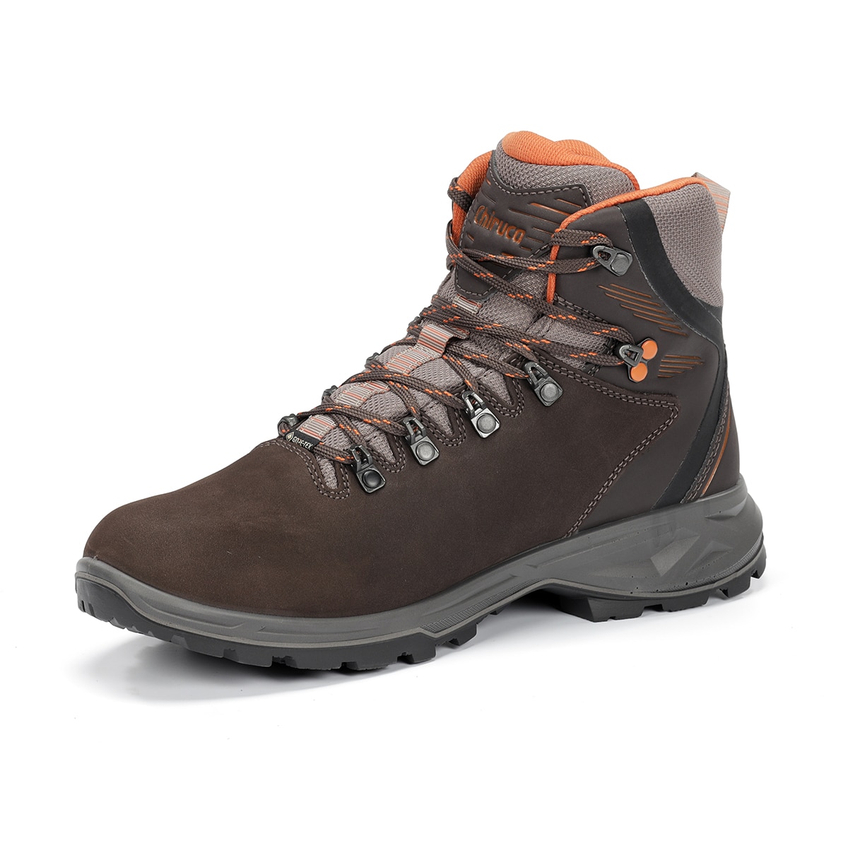 Botas Gore-Tex de Homem Castanho / Laranja-5
