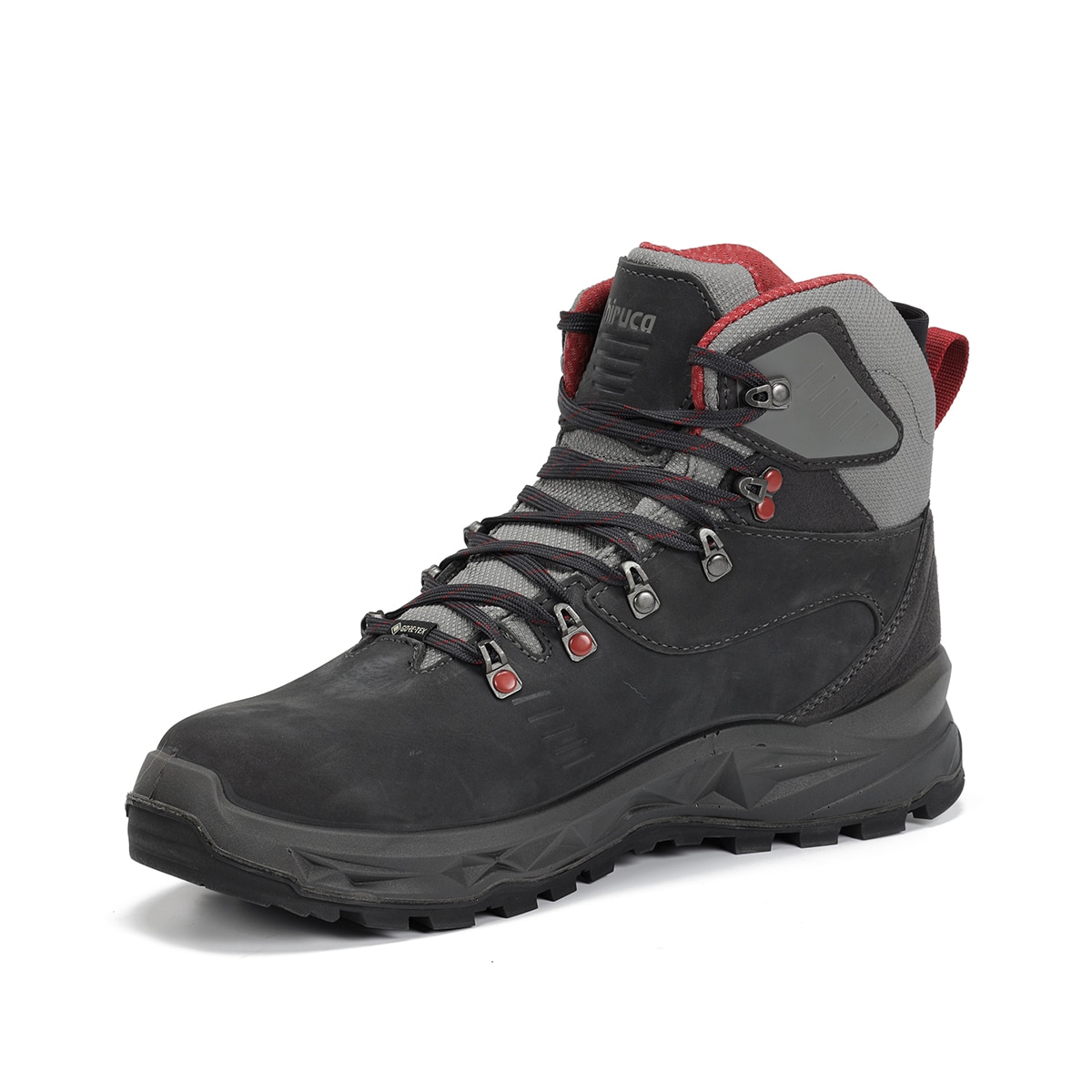 Botas Gore-Tex de Homem Cinzento / Vermelho-5