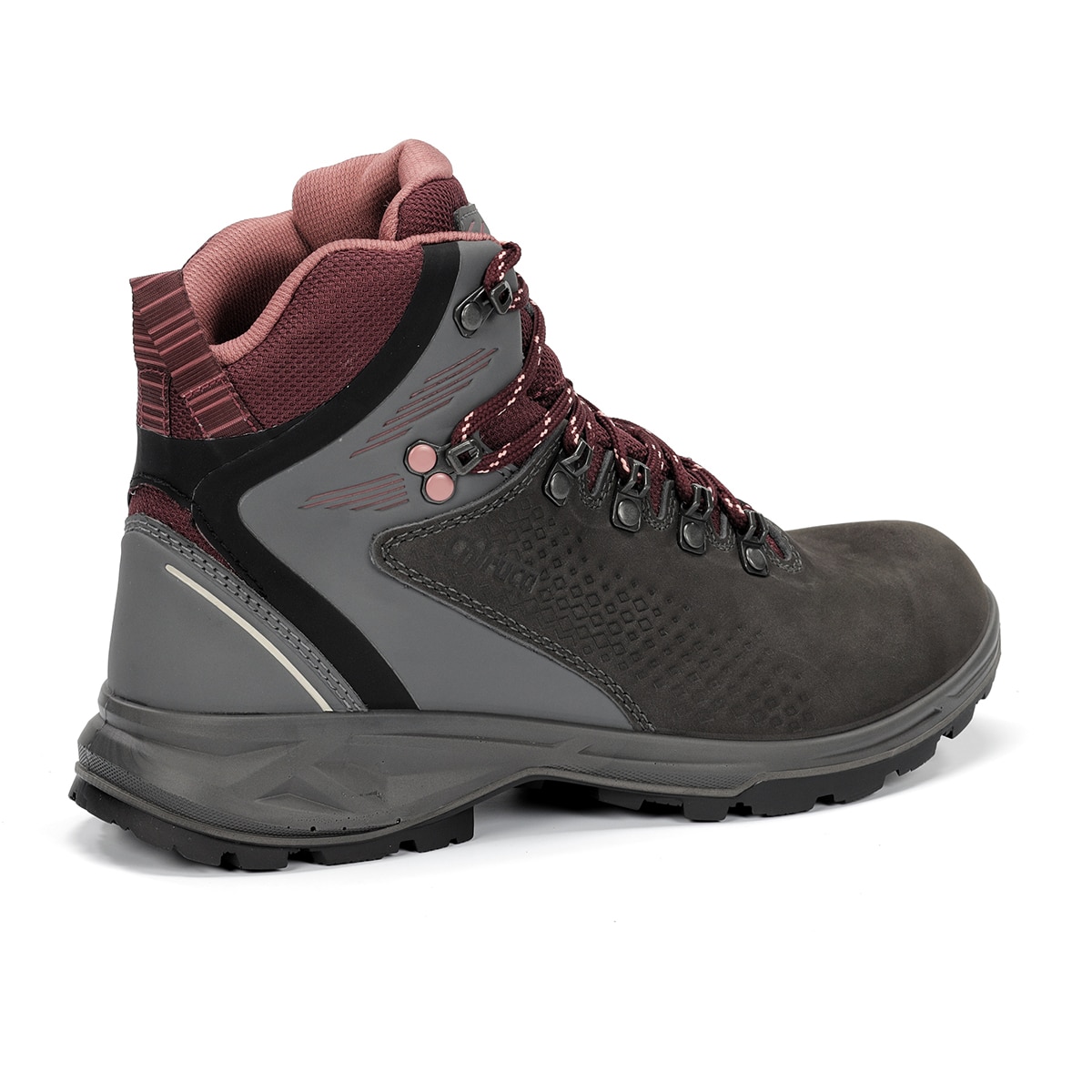 Botas Gore-Tex de Mulher Cinzento / Vermelho-7