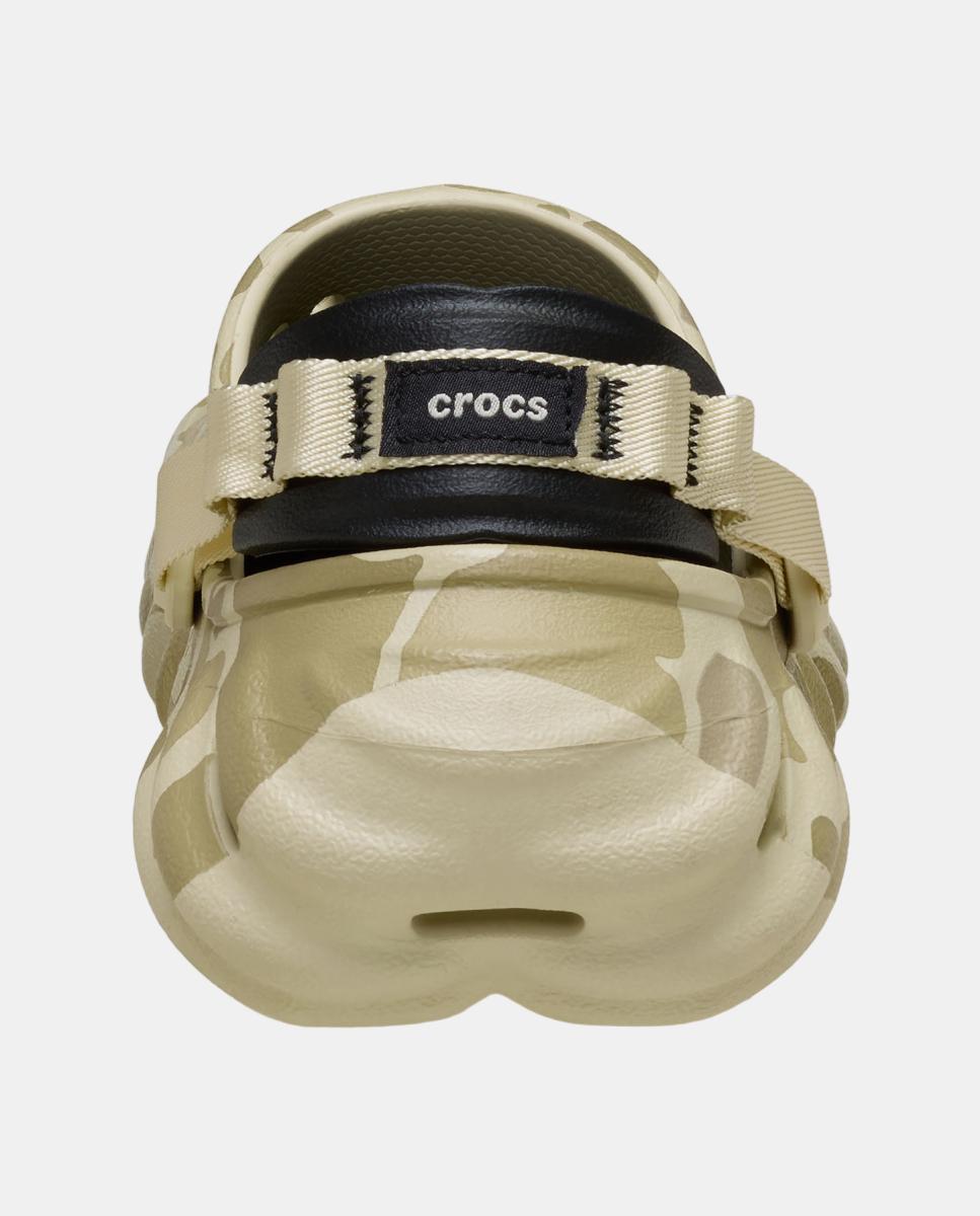 Crocs Echo Duck Camo Clog U para hombre y mujer Negro-5