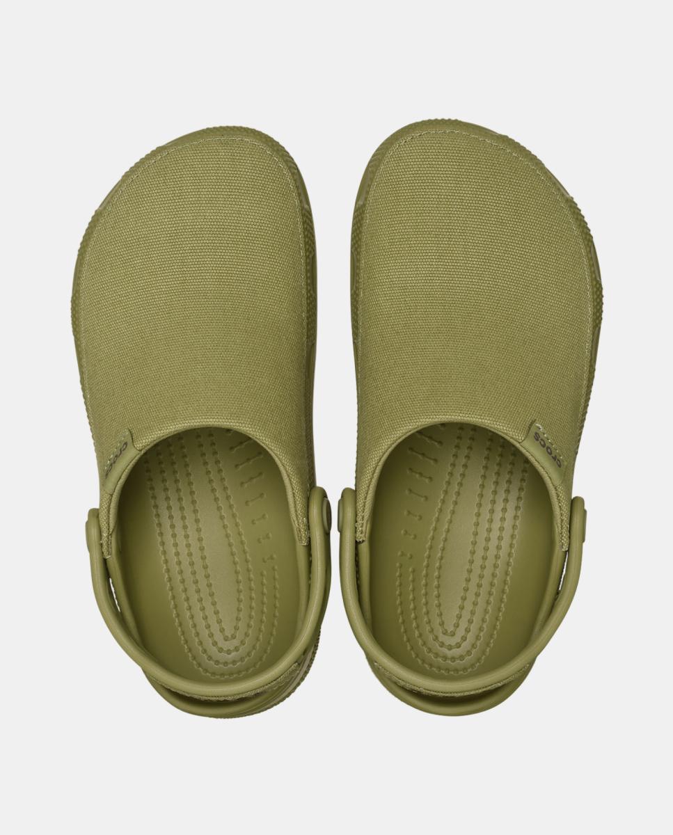 Crocs Classic Crafted Clog U para hombre y mujer - Verde Verde-3