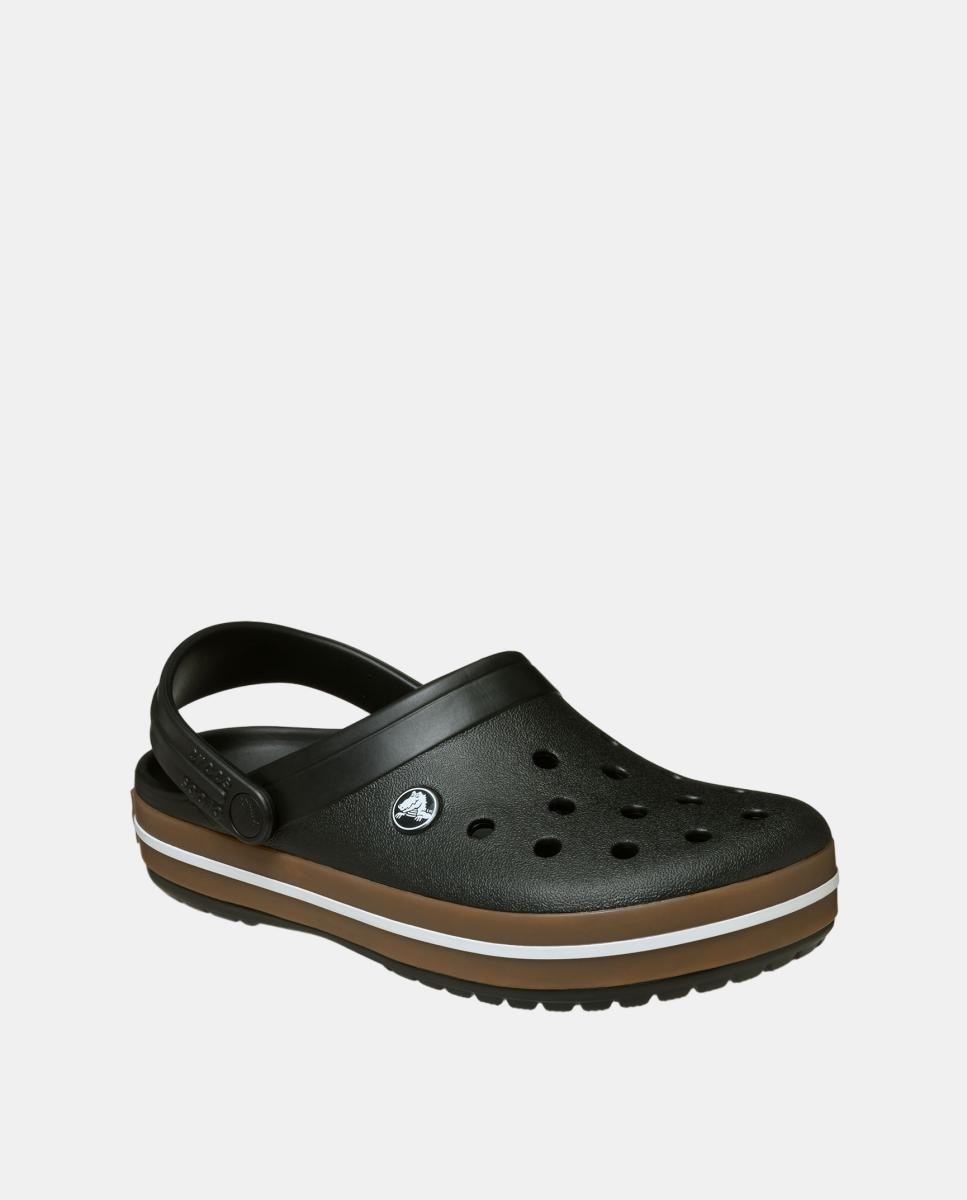 Imagen 4 de Crocs Crocband Gum Clog U para hombre y mujer - Negro Negro