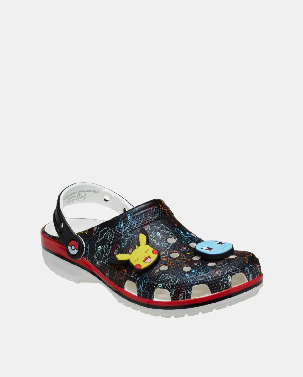 Sandálias Pokemon Print Classic Clog U para Homem e Mulher Multicolor-4
