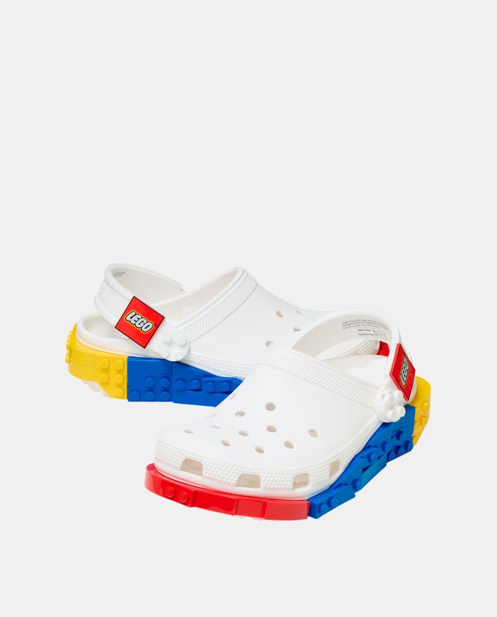 Crocs System Clog U para hombre y mujer - Blanco Blanco-4
