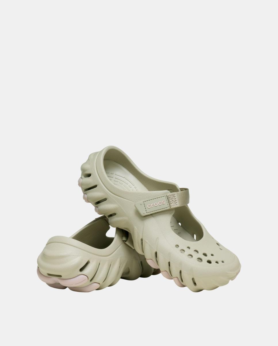 Crocs Echo Mary Jane Clog W para mujer - Marrón Marrón-2