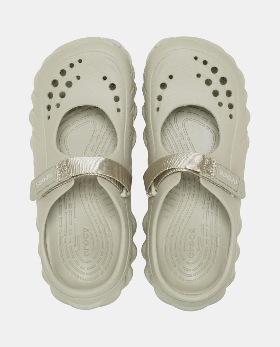 Crocs Echo Mary Jane Clog W para mujer - Marrón Marrón-3