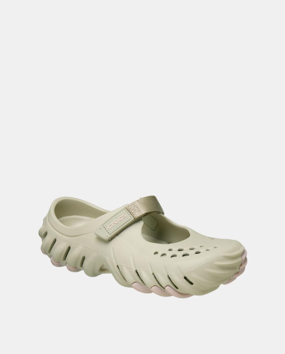 Crocs Echo Mary Jane Clog W para mujer - Marrón Marrón-4