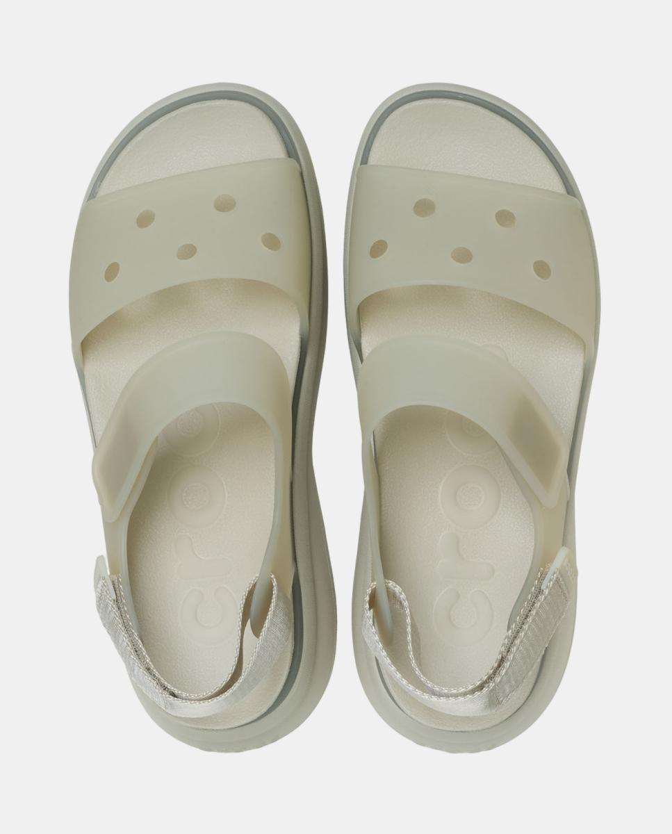 Crocs Soho Frosted Y Strap Sandal W para mujer - Marrón Marrón-3