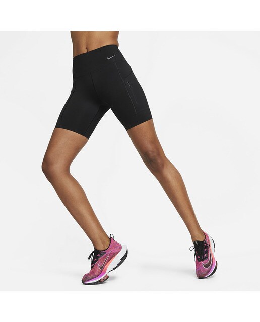 Calções de Mulher Dri-FIT Go 8" Preto-1