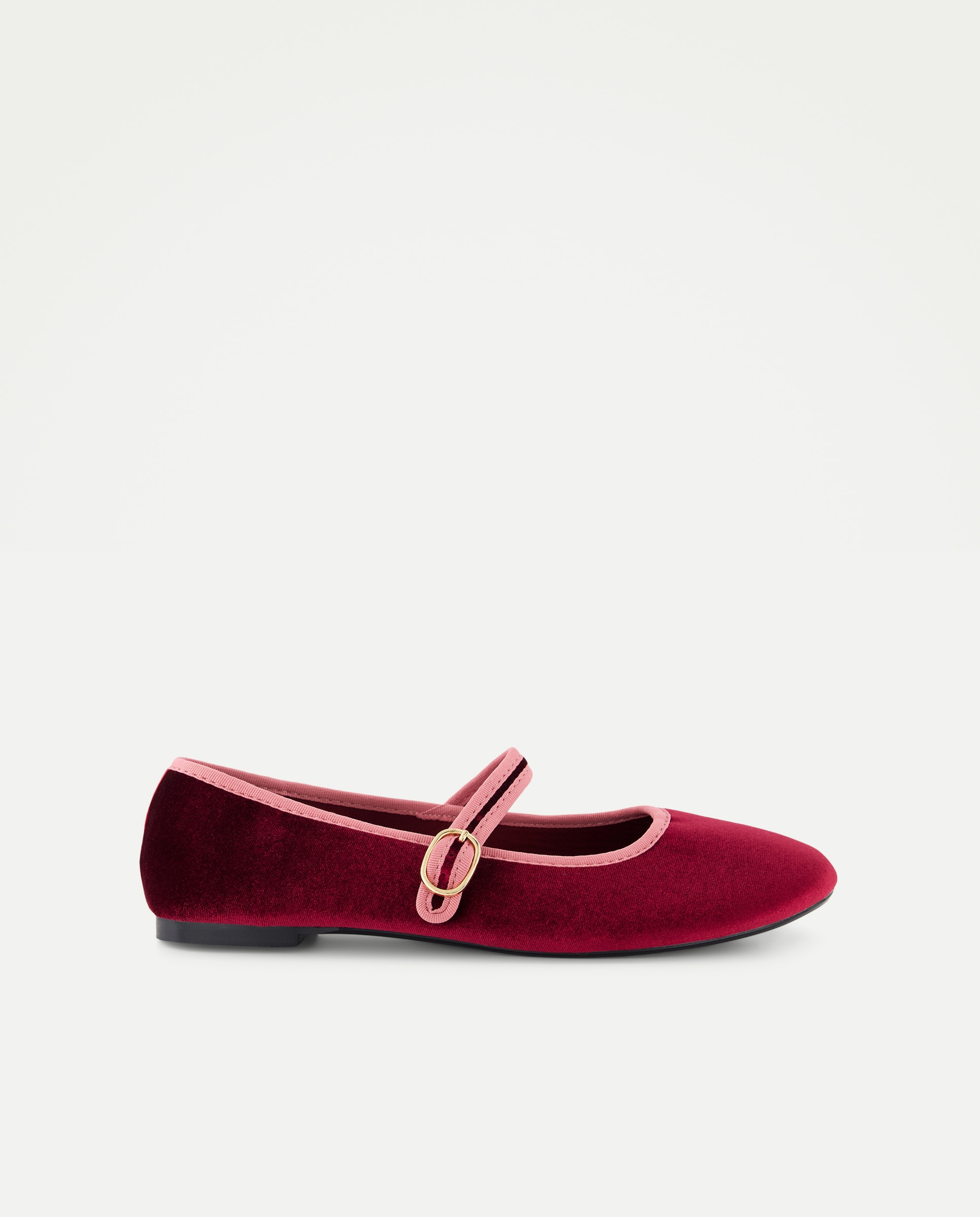 Imagem 1 de Sapatos de Presilha de Veludo