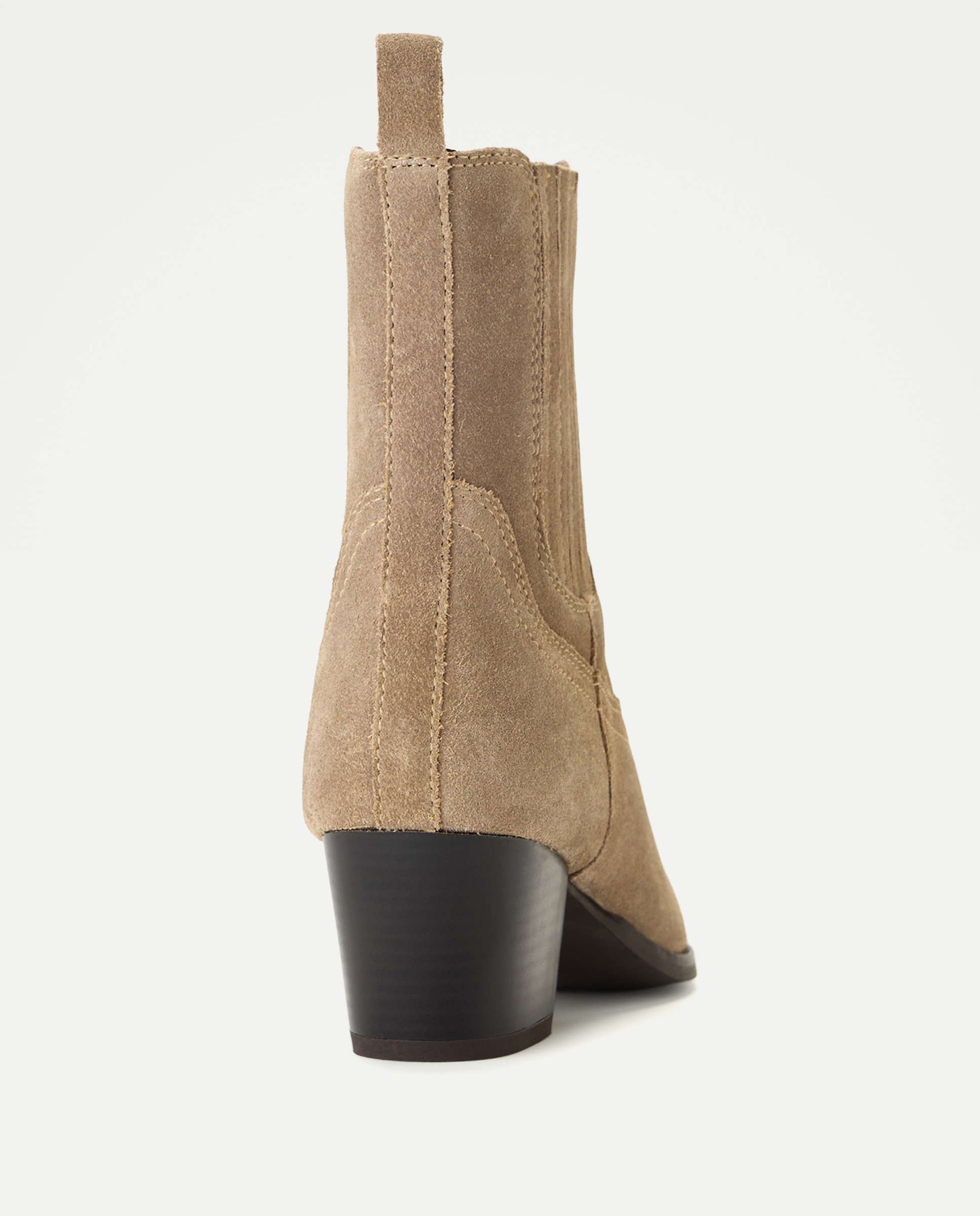 Botins em Croute com Tacão Baixo 740 Tabaco-3