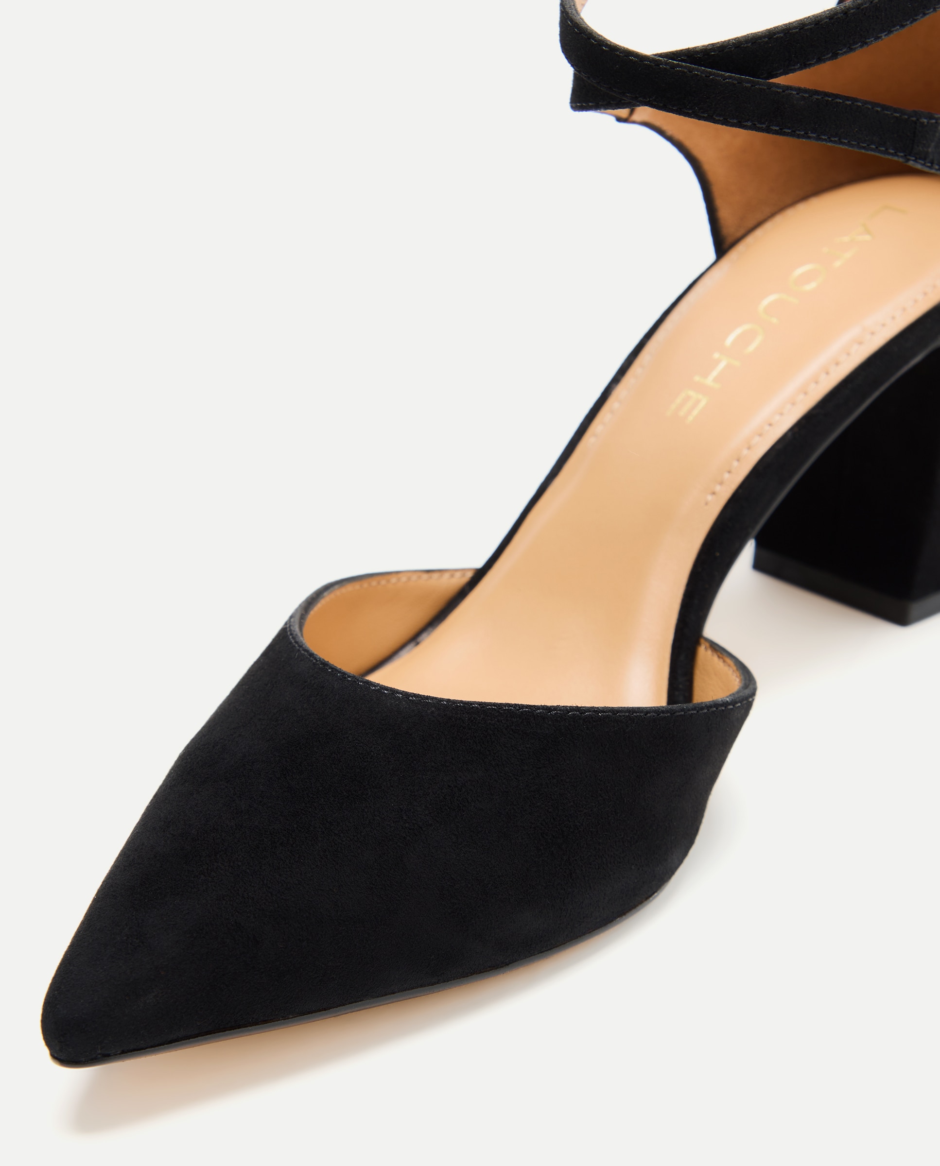 Sapatos de salão de senhora Preto-5
