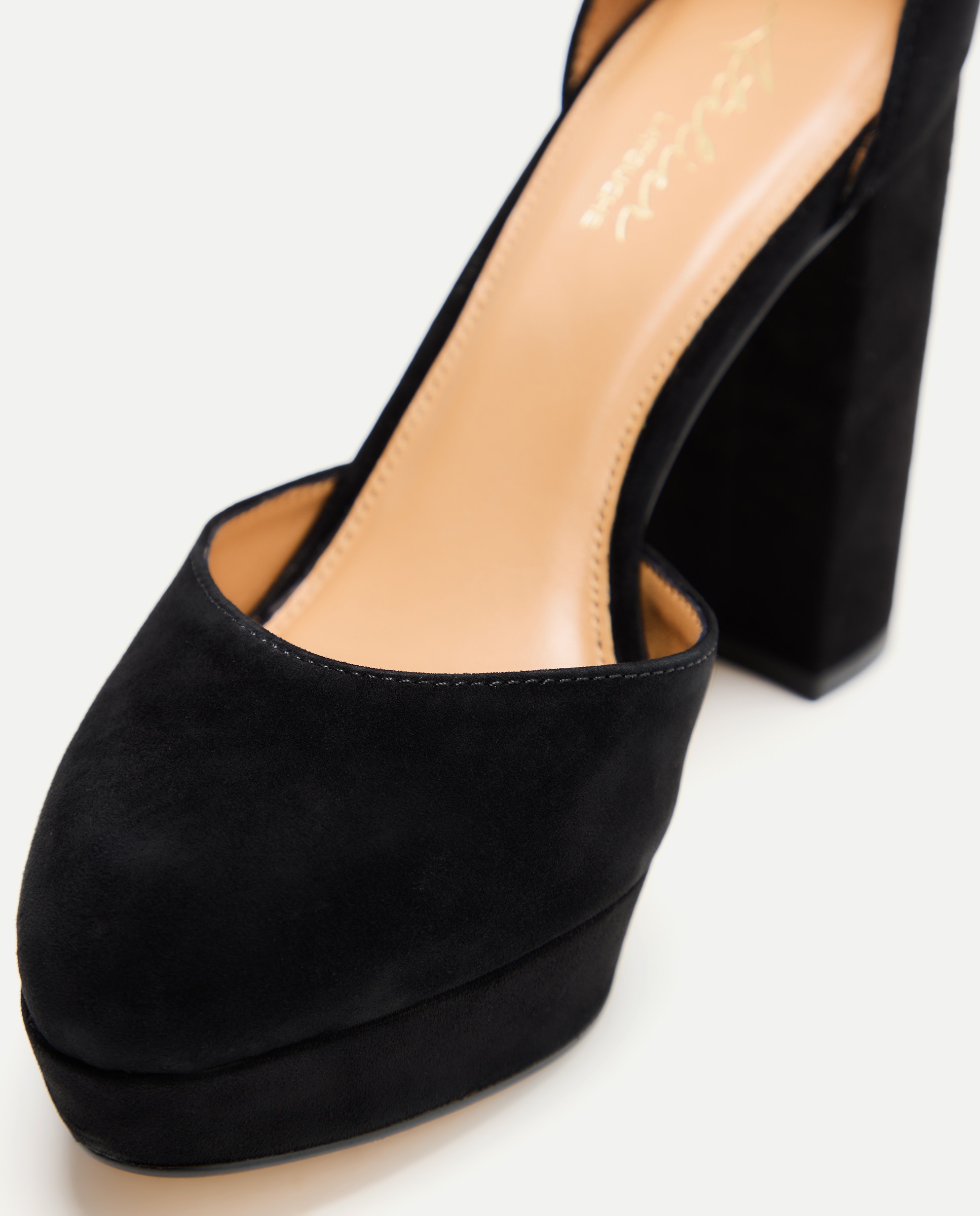 Zapatos de salón de mujer - Latouche - 220 Rosa palo Negro-5
