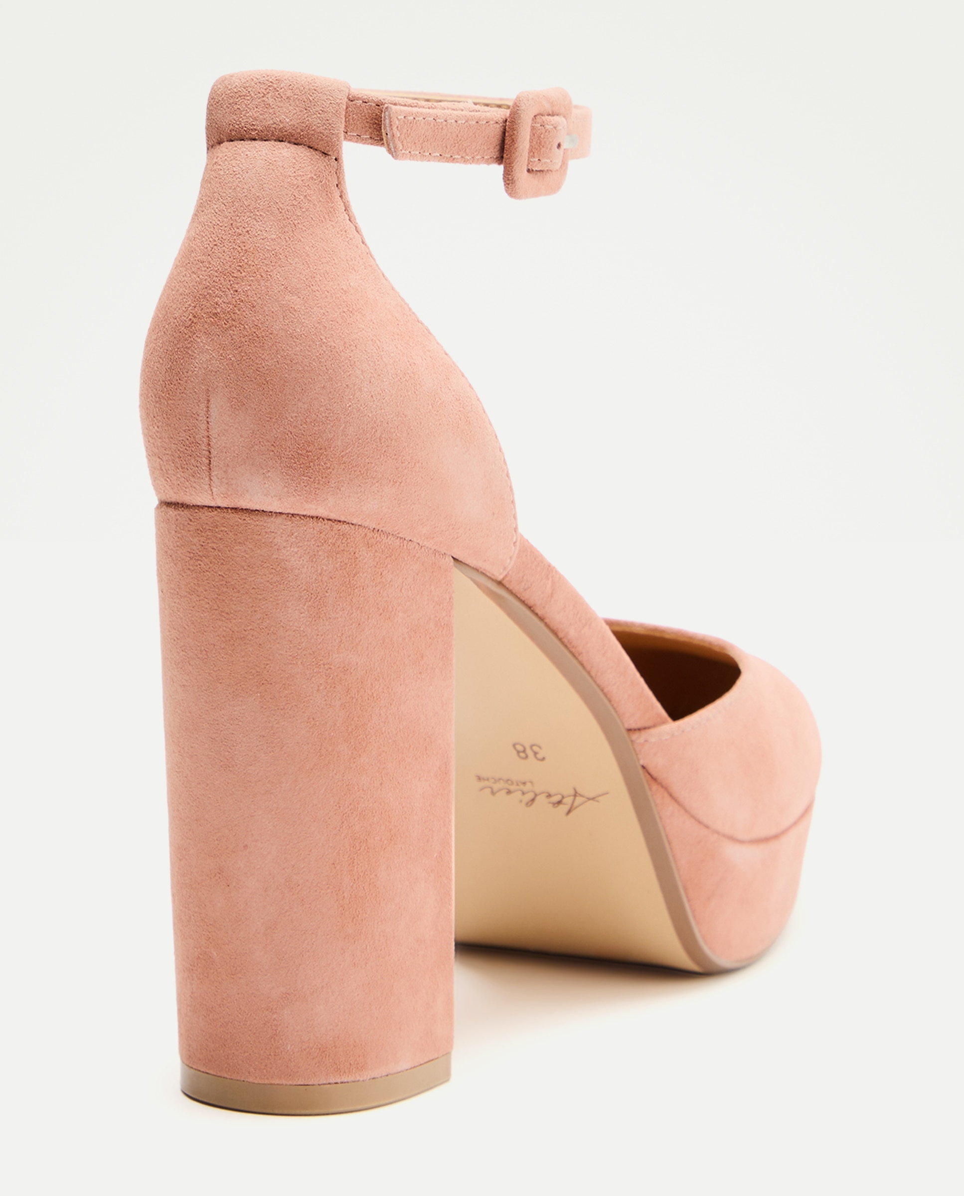 Sapatos de salão de senhora 220 Rosa Pálido-3