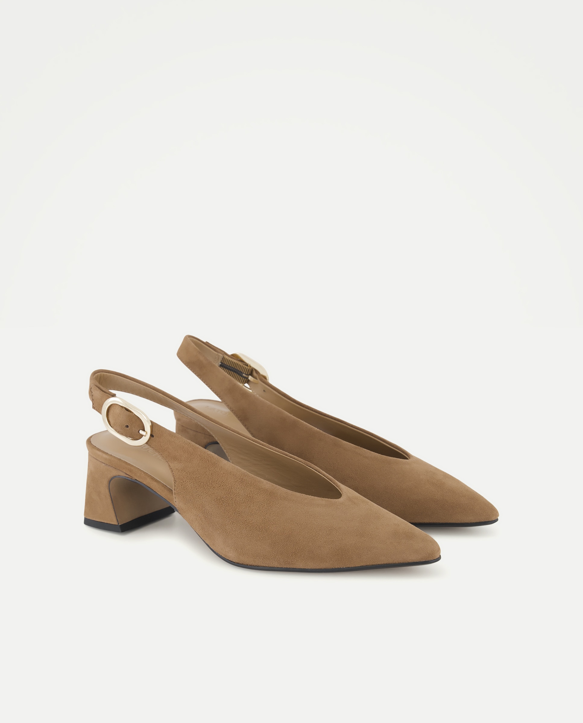 Sapatos de Salto Tipo Mules Perfurados Visom-Escuro-2