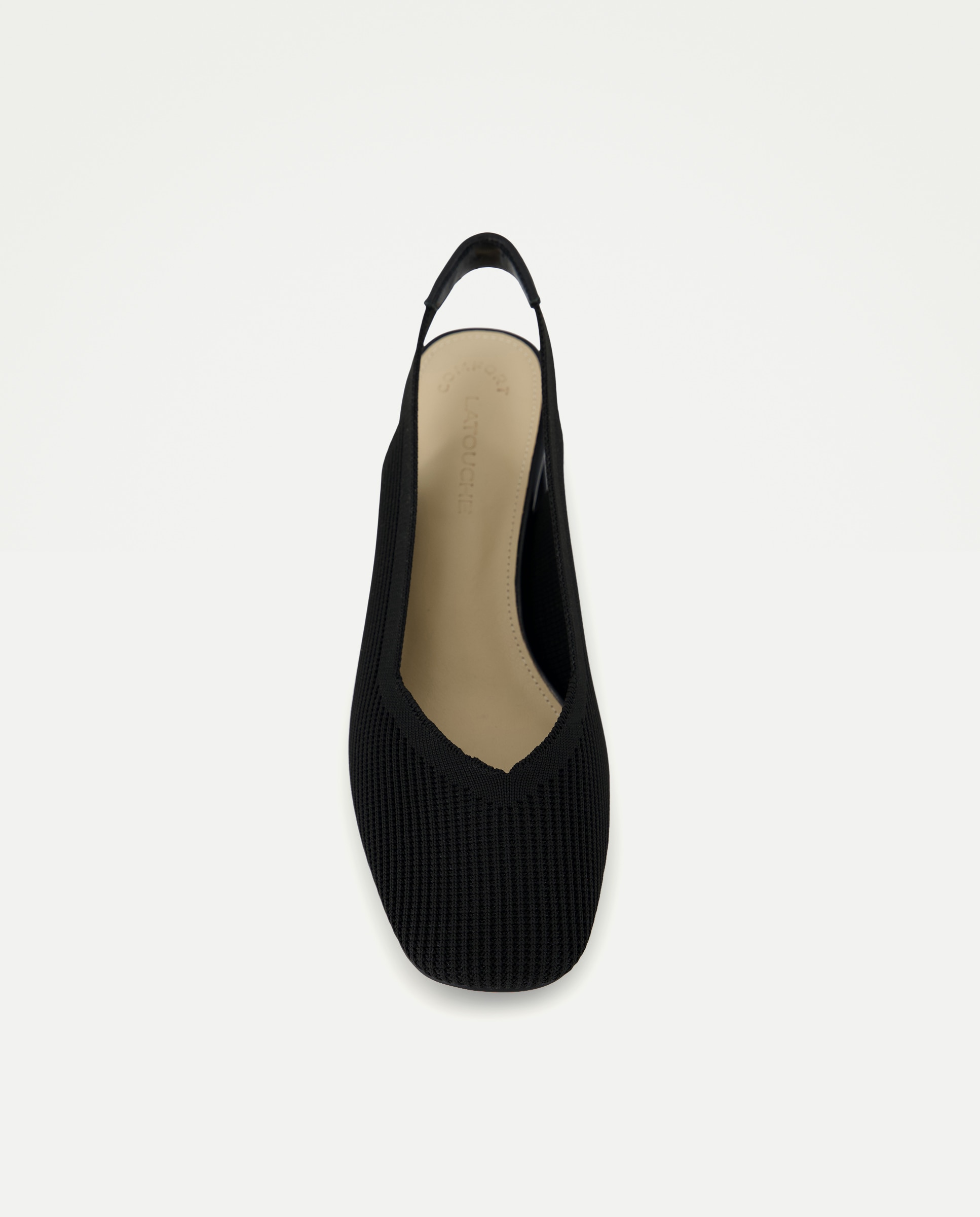 Sapatos de Salto Tipo Mules Preto-4