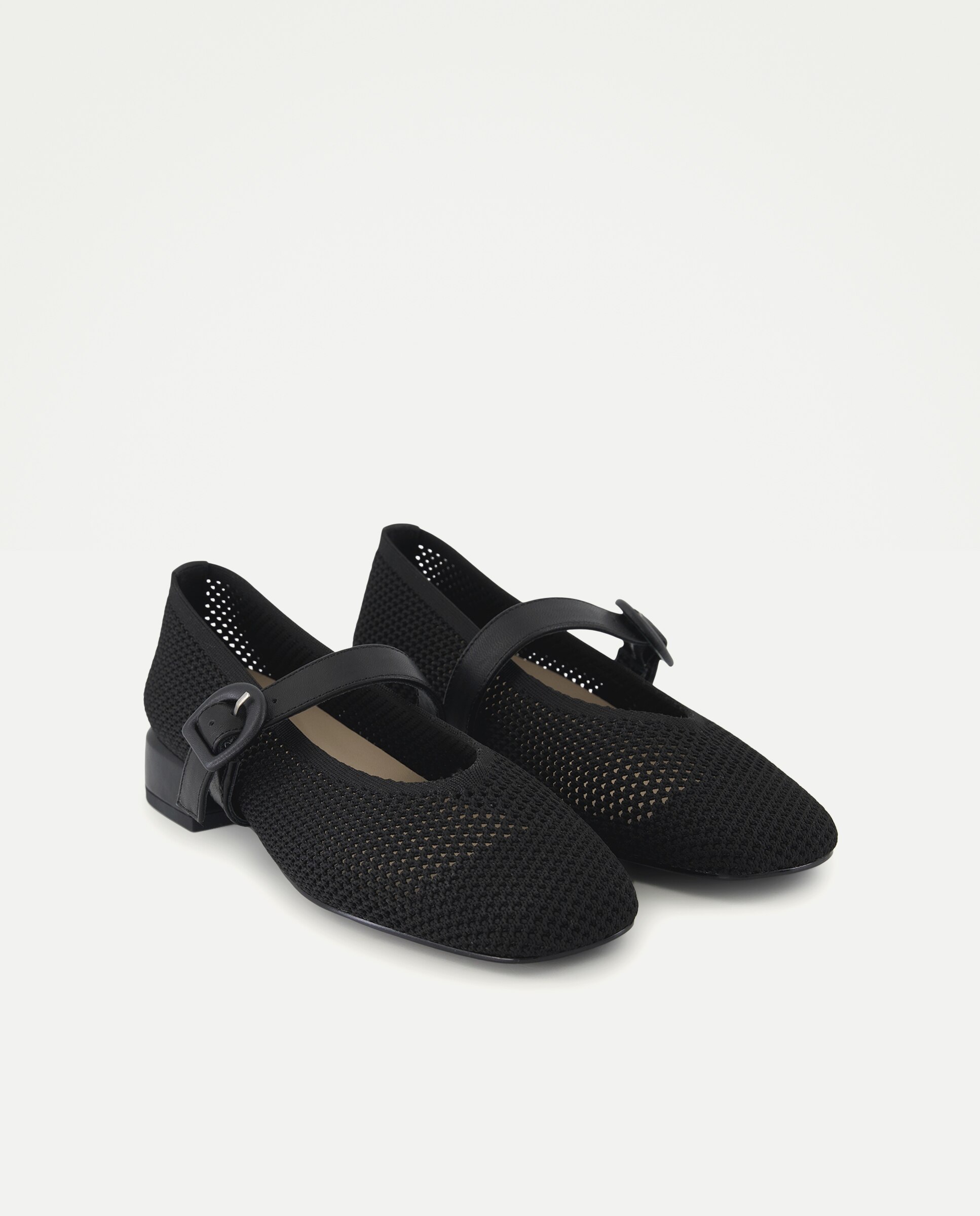 Imagen 2 de Zapatos de tacón de mujer tipo merceditas - Latouche Comfort - Negro Negro